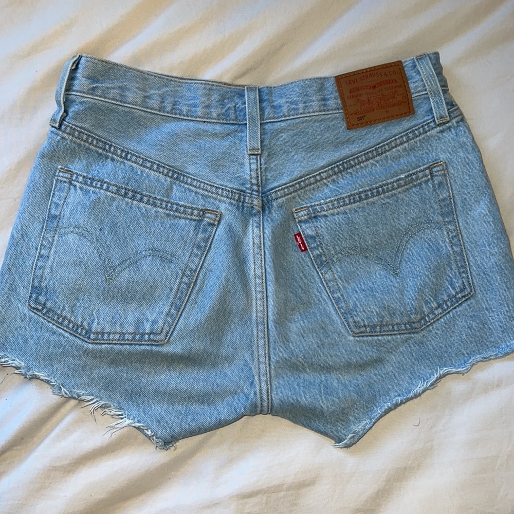 Levis 501 denim shorts